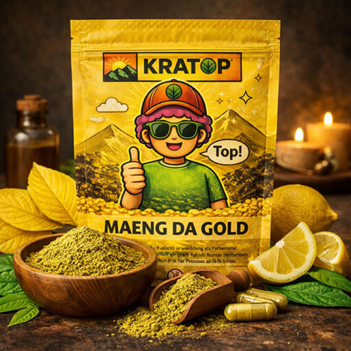 Golden Maeng Da Kratom en Polvo