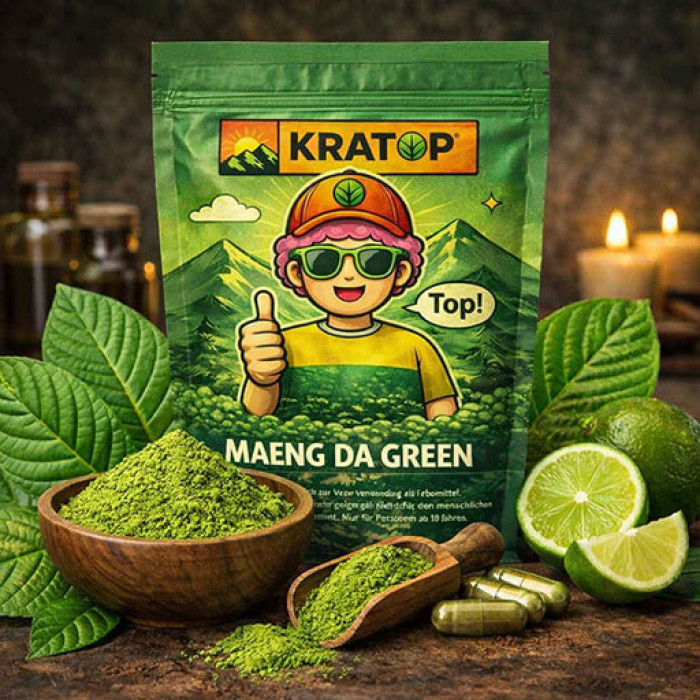 Kratom Maeng Da Verde (Maeng Da Green) en Polvo