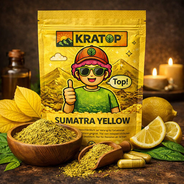 Kratom Amarillo Sumatra (Yellow Sumatra) en Polvo