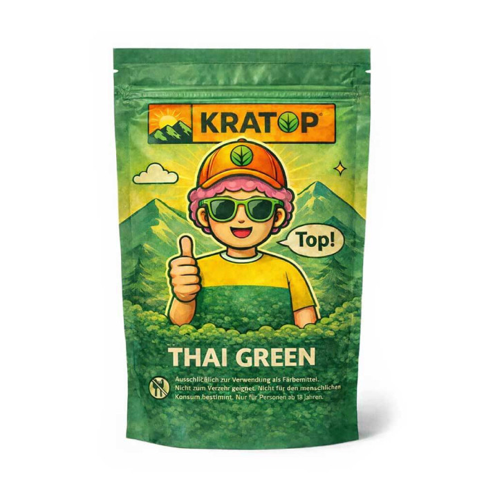 Kratom Verde Thai (Green Thai) en Polvo
