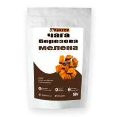 Чага Березовая молотая, для чая, 50 г