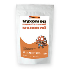 Королевский Мухомор Молотый для микродозинга, 25 г, Premium - без песка